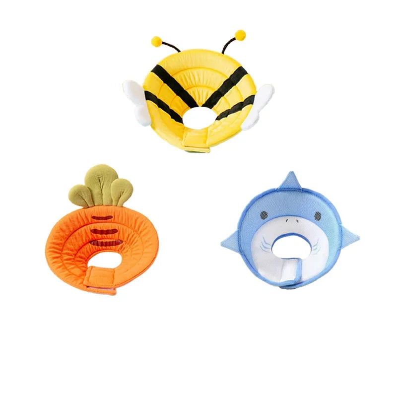 Cat Cone Collar Adjustable Soft Recovery Collar for Cats Prevent Licking Biting Comfort Feeding Dual Style Wear Suitable for Po