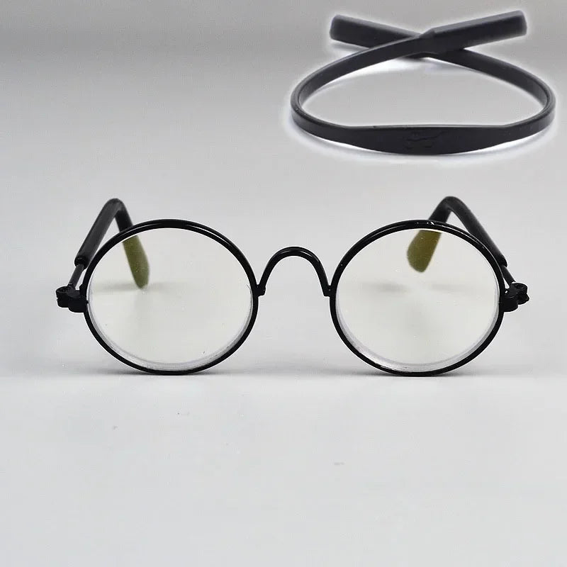 Cat Sunglasses Summer Outdoor Puppy UV Protection Sunglasses Dolls Sun Glasses Small Dog Cosplay Photo Props Cute Pet Sunglasses