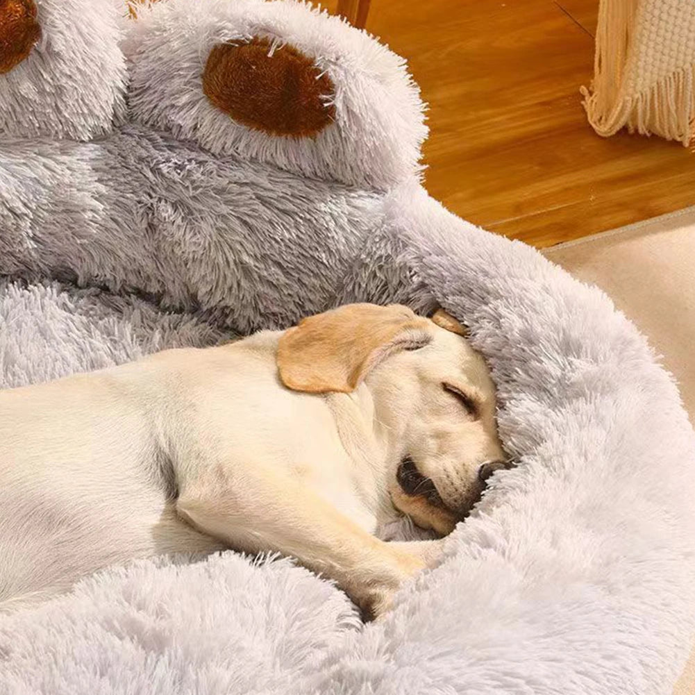 Dog Bed Cat Pet Sofa Cute  Shape Comfortable Cozy Pet Sleeping Beds For Small Medium Large Soft Fluffy Cushion Dog Bed