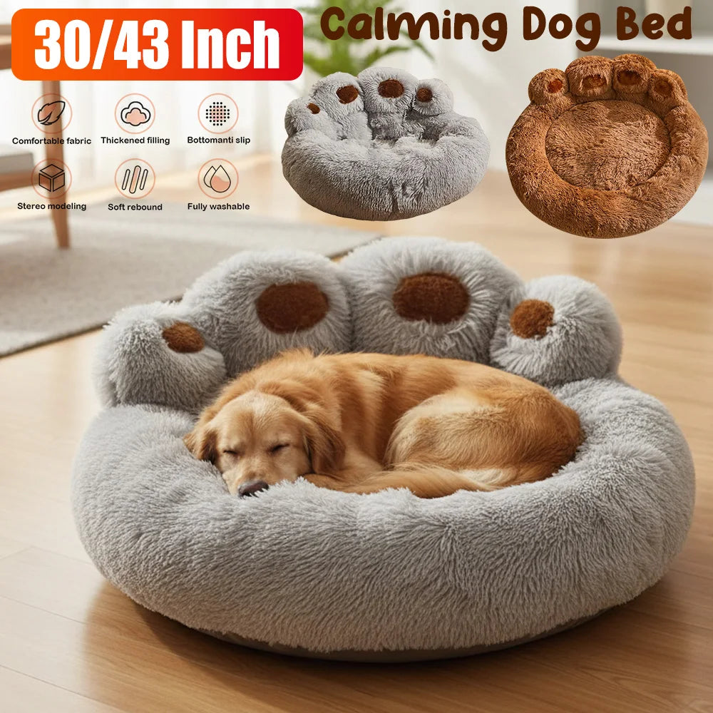 Dog Bed Cat Pet Sofa Cute  Shape Comfortable Cozy Pet Sleeping Beds For Small Medium Large Soft Fluffy Cushion Dog Bed